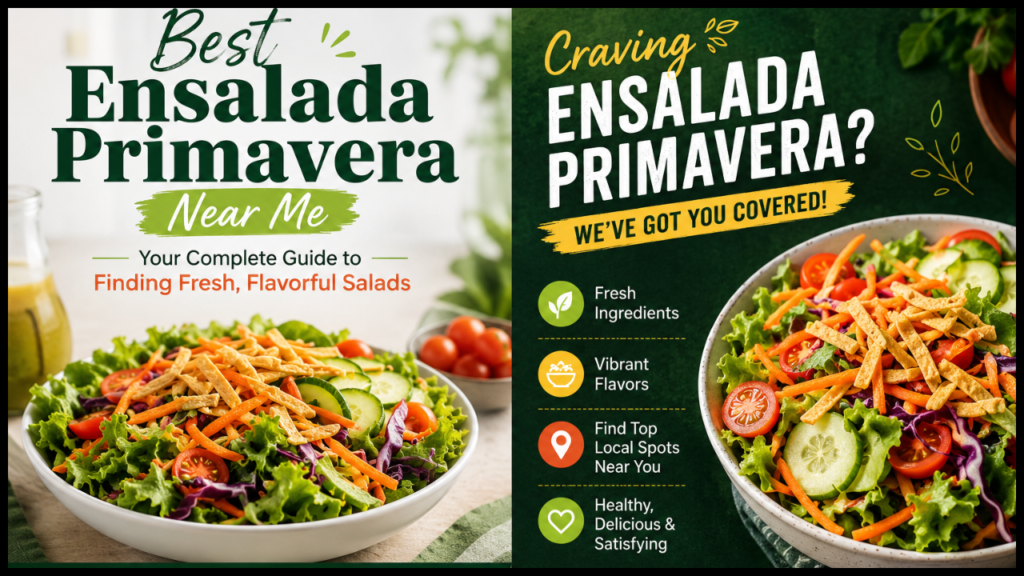 Best Ensalada Primavera Near Me Your Complete Guide to Finding Fresh Flavorful Salads Best Ensalada Primavera Near Me