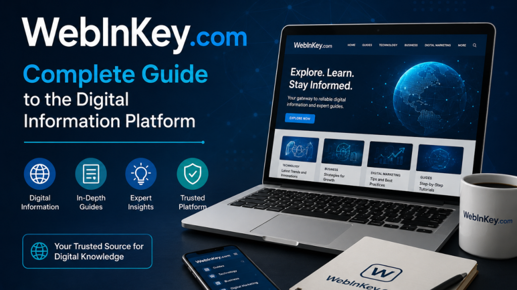 WebInKey.com Complete Guide to the Digital Information Platform webinkey.com