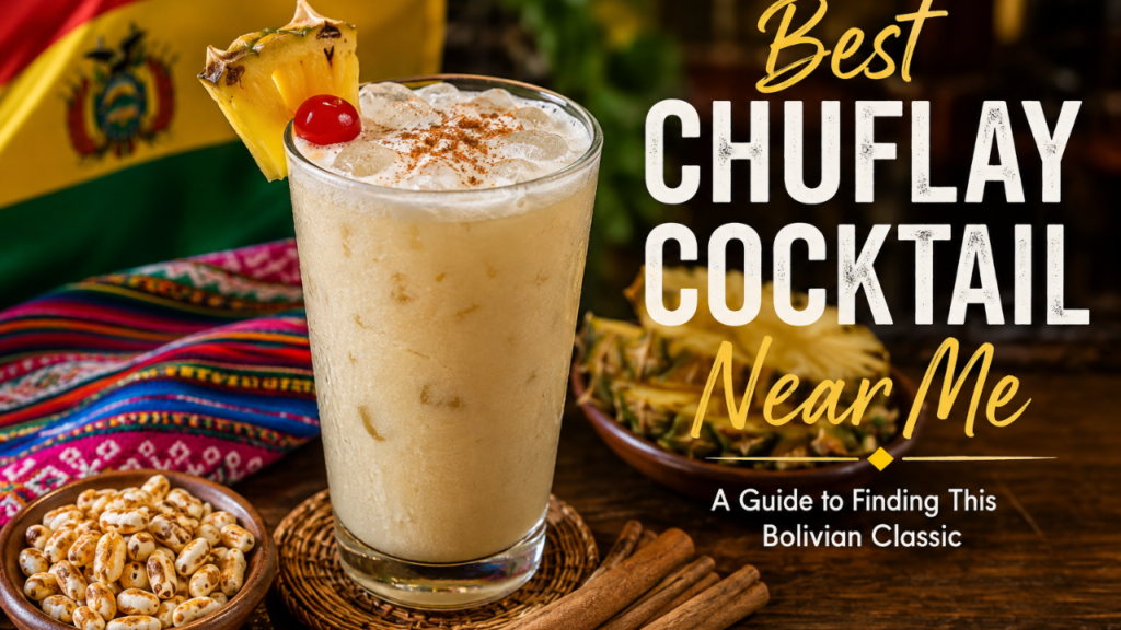 Best Chuflay Cocktail Near Me