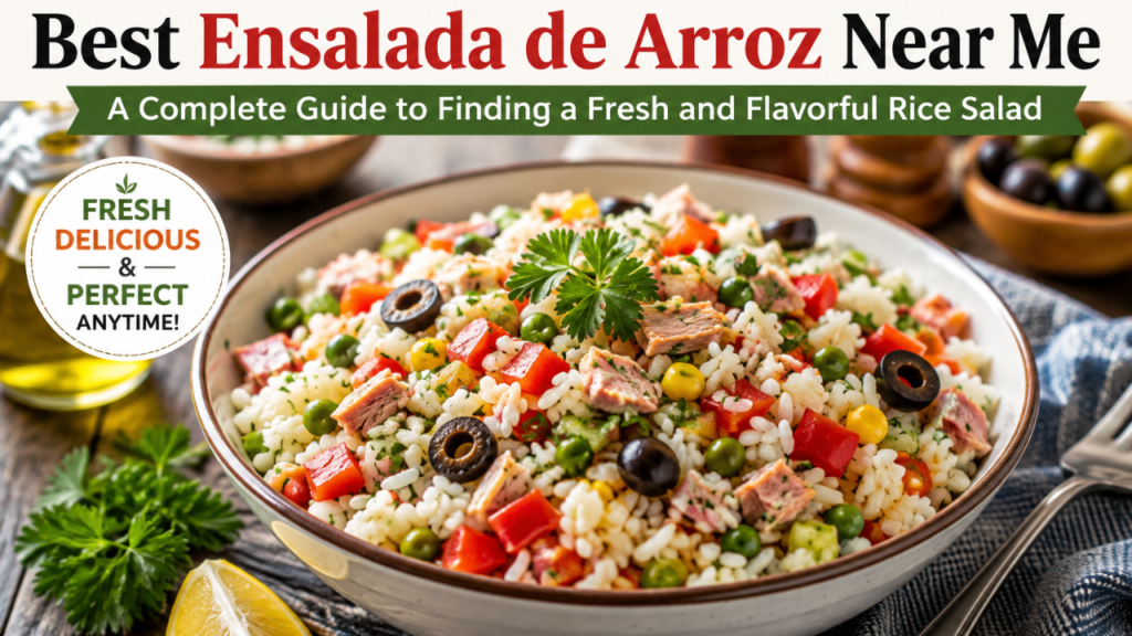 best ensalada de arroz near me